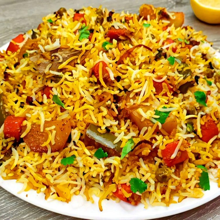 Delicious Veg Dum Biryani