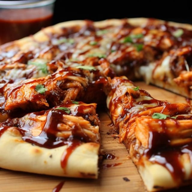 Chicken Tikka Pizza.
