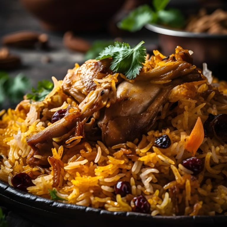 Delicious Chicken Biryani Awaits