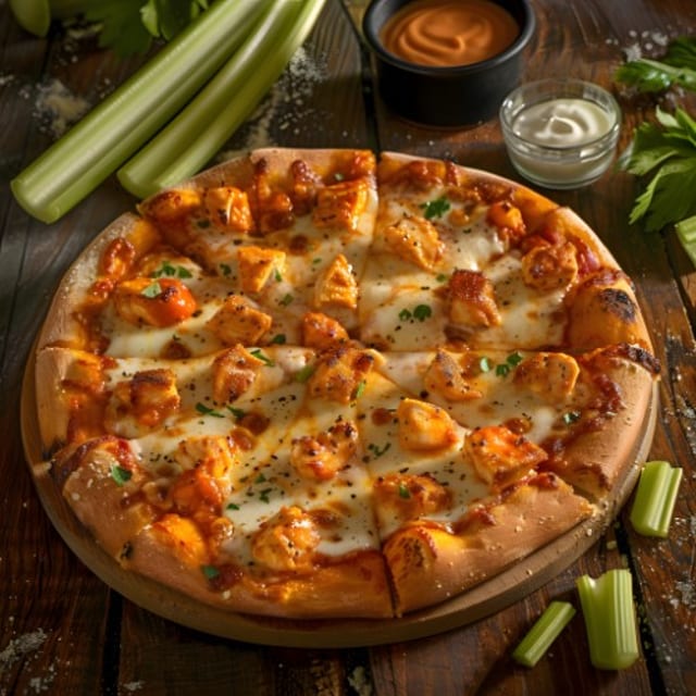 Paneer Tikka Pizza.